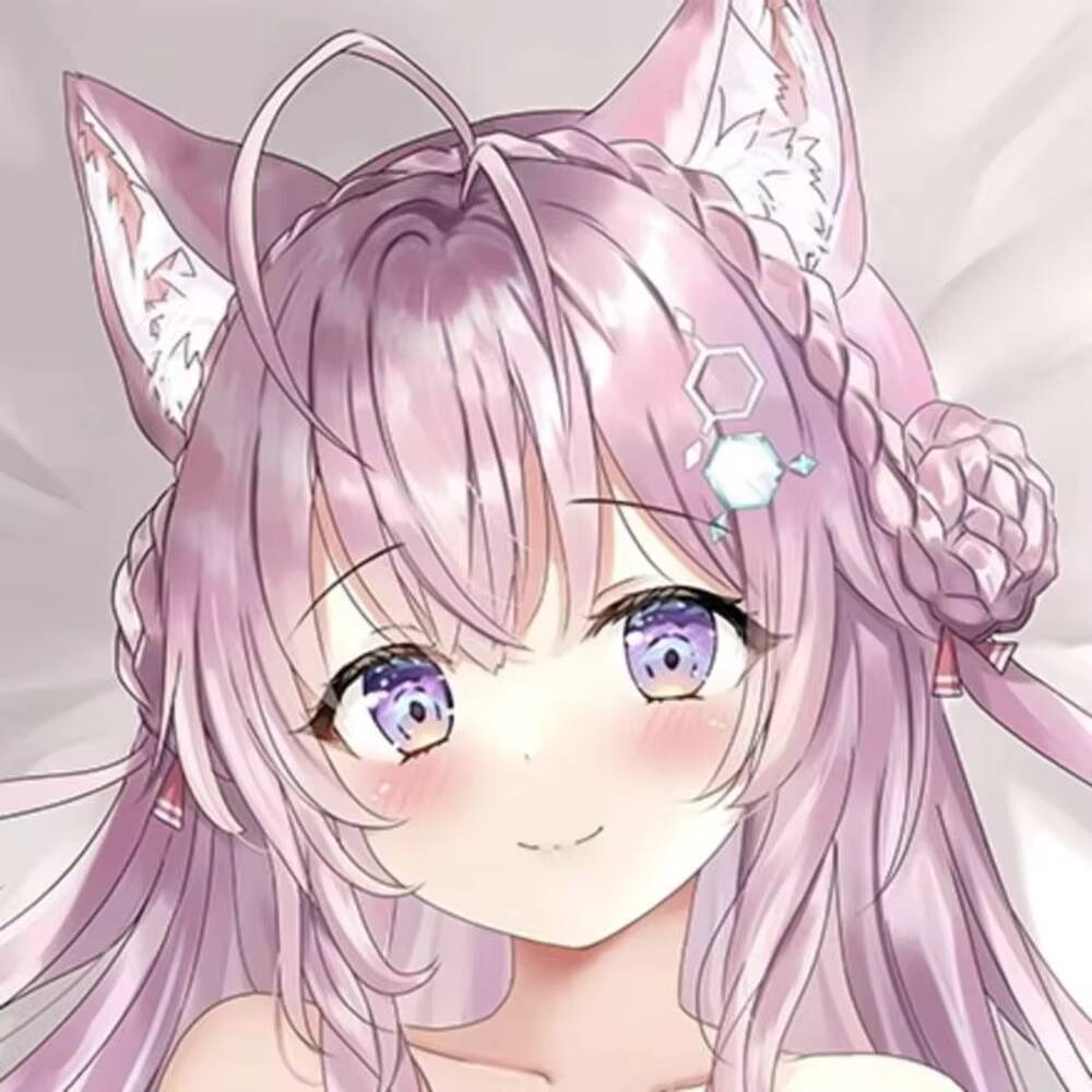 Queen Accessories - 일본 홀로라이브 베개 커버 VTuber 하쿠이