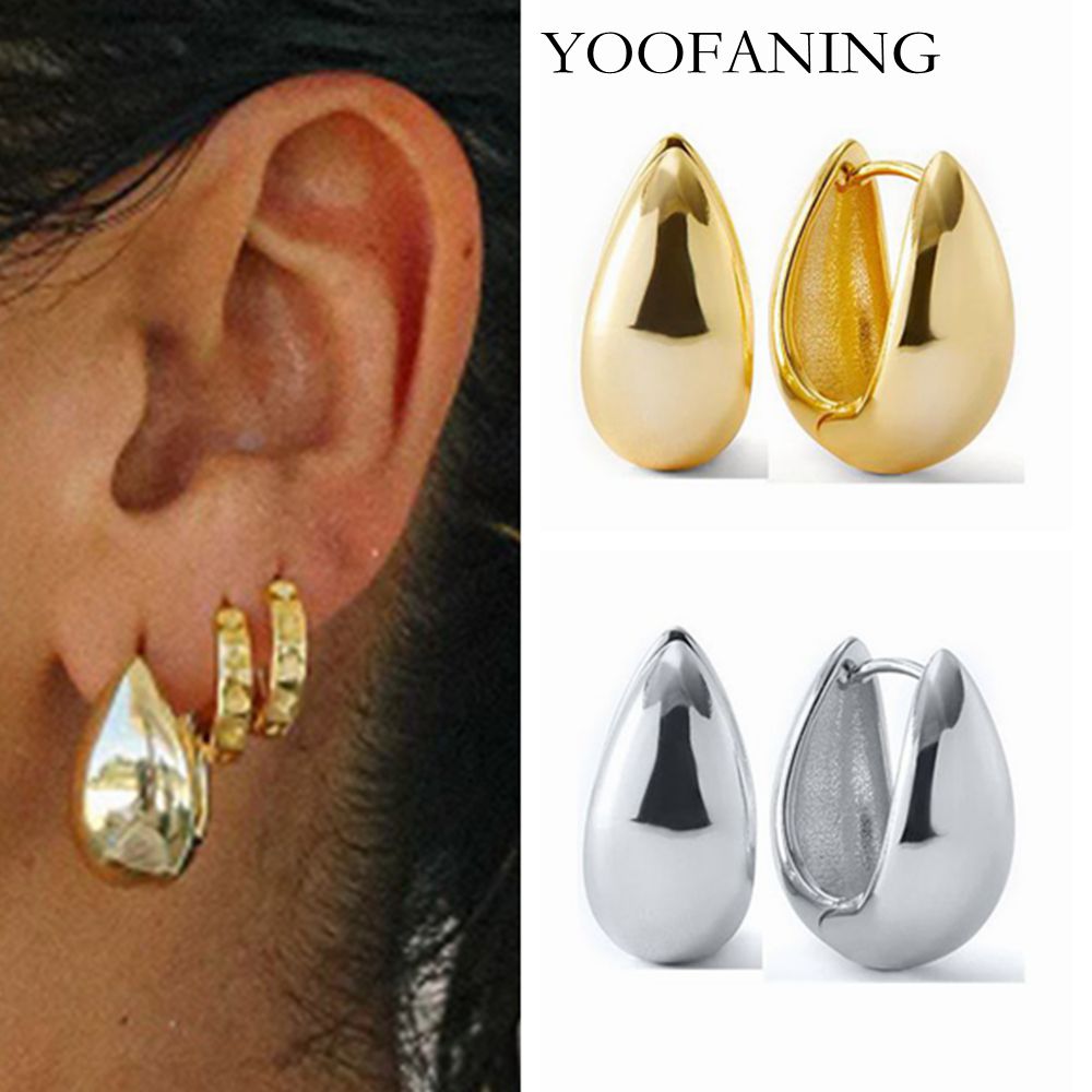 Statement Earrings Oversized - 2025 새로운 925 스털링 실버 바늘