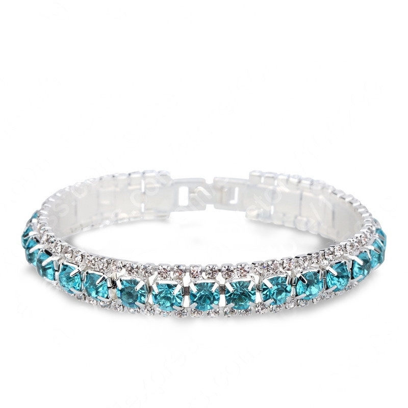 Women'S Accessories Amazon - 아마존, 라인스톤 팔찌 여성용, 신부 풀