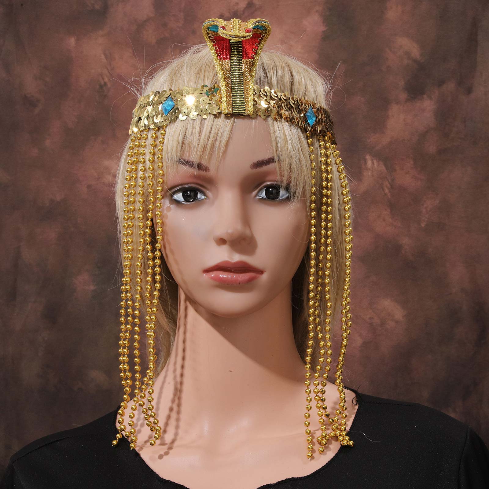 레트로 고대 이집트 여왕 머리 장식 뱀 머리 장식, 이 - Women Accessories Egypt 리뷰 및 가격