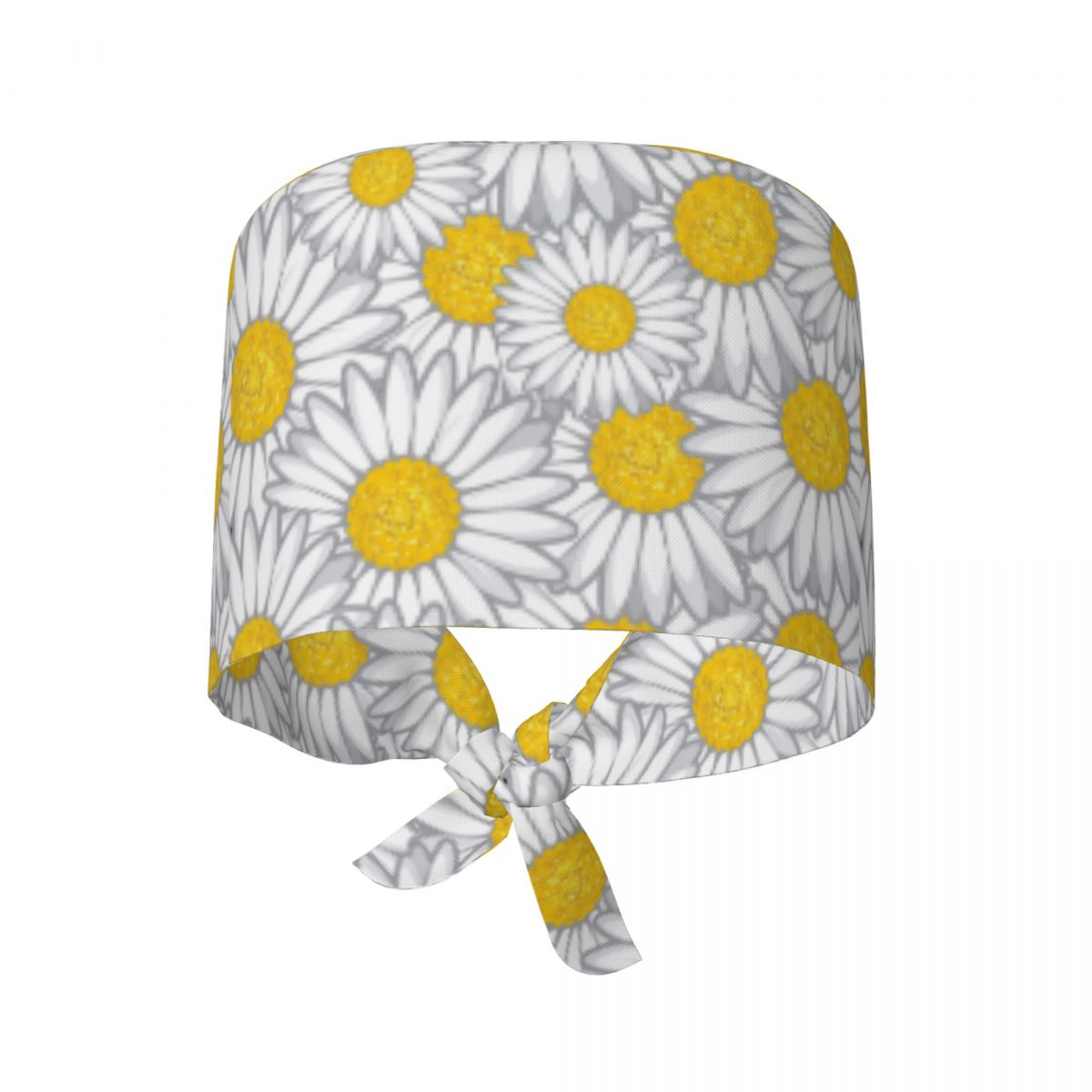 작업용 스크럽 모자 데이지 꽃무늬 벡터 이미지 남녀공용 - Women Accessories Images 리뷰 및 가격