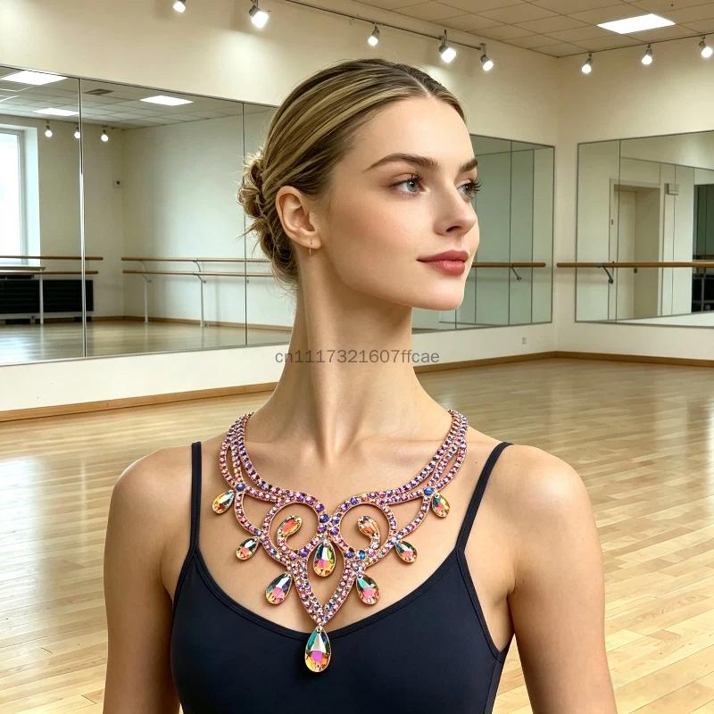 벨리댄스 스파클 목걸이 대회 댄서 악세사리 샤인 댄싱  - Women Accessories Egypt 리뷰 및 가격