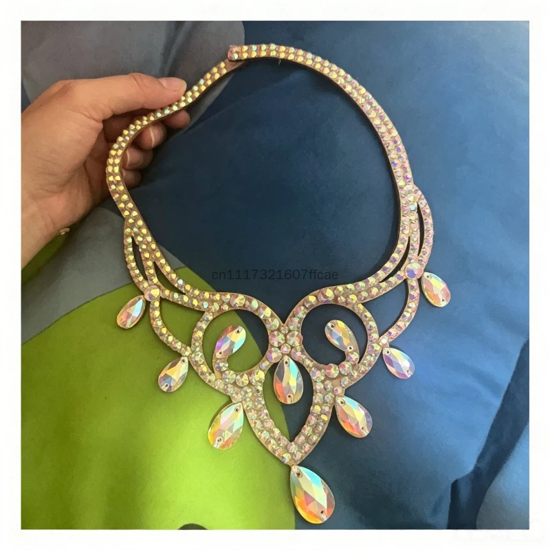 벨리댄스 스파클 목걸이 대회 댄서 악세사리 샤인 댄싱  - Women Accessories Egypt 리뷰 및 가격