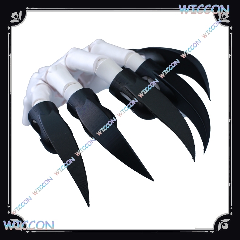동물 의상 손톱 검은 짐승 발톱 장갑 모피 발 코스프레 - Women Accessories Products 리뷰 및 가격