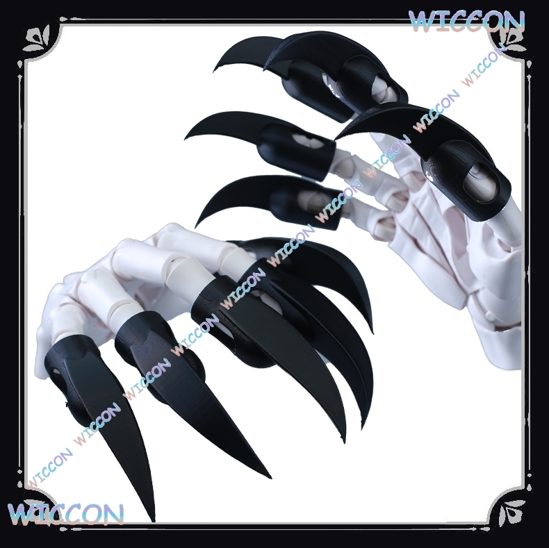 동물 의상 손톱 검은 짐승 발톱 장갑 모피 발 코스프레 - Women Accessories Products 리뷰 및 가격