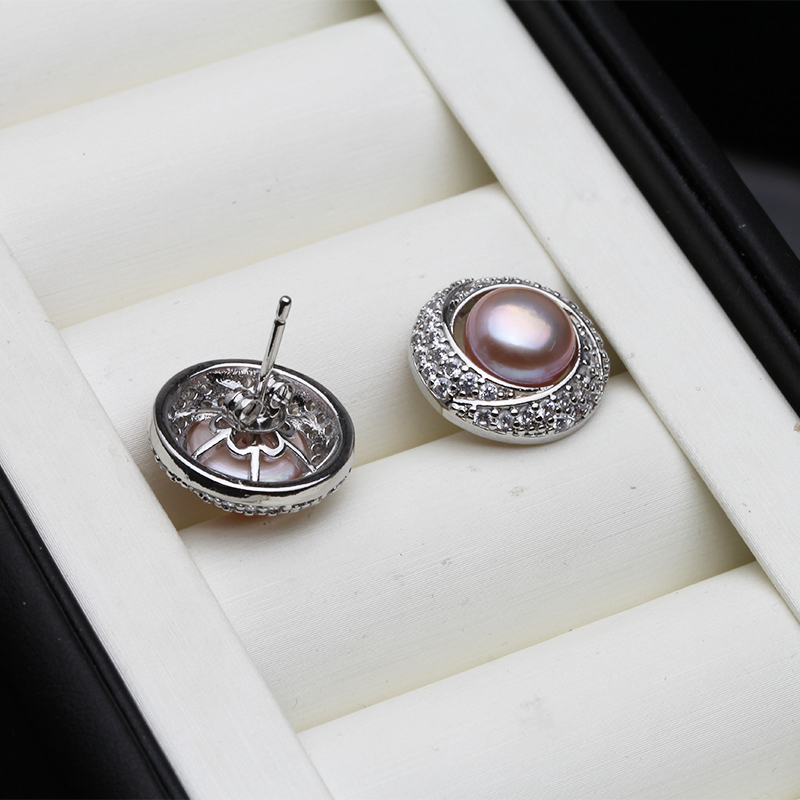 여성을위한 새로운 대형 담수 진주 귀걸이, 보호 925 - Statement Earrings Oversized 리뷰 및 가격