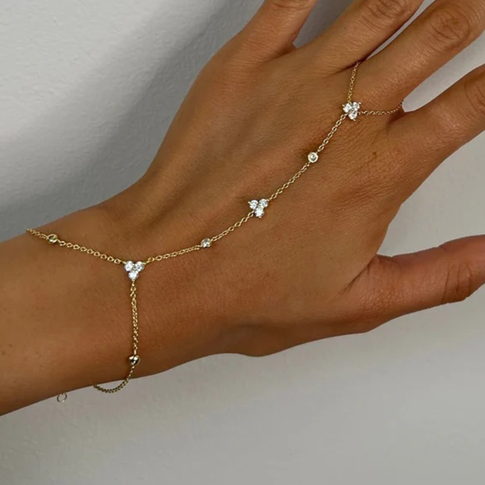 아마존용 크리스탈 핑거리스 핸드 체인 팔찌 – 미니멀리 - Women'S Accessories Amazon 리뷰 및 가격
