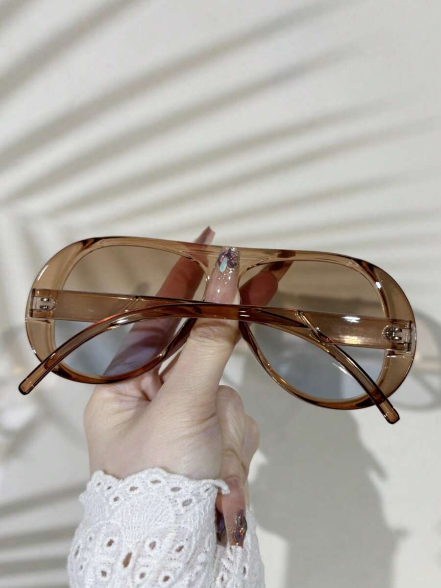 빈티지 오버사이즈 사각 패션 안경, 여성용 고급 스트리 - Sunglasses Oversized Square 리뷰 및 가격