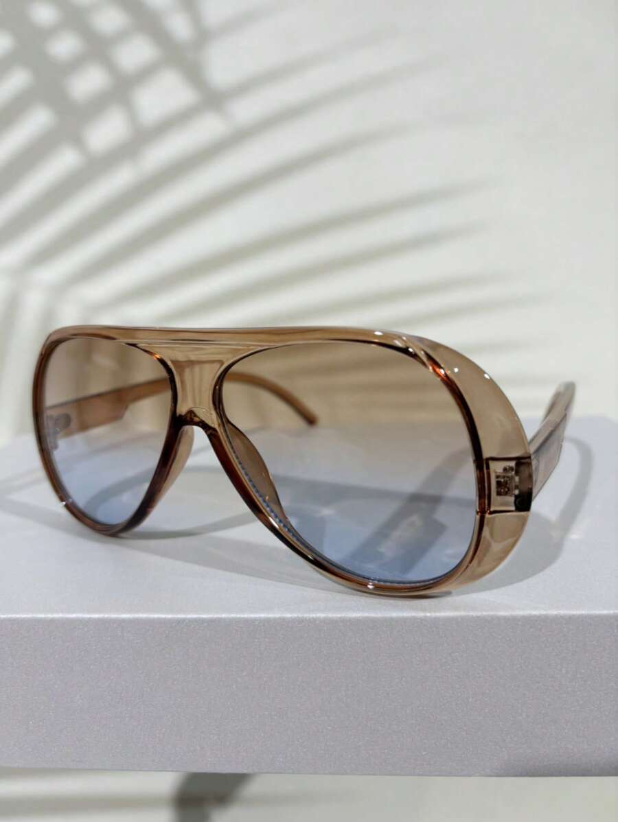 빈티지 오버사이즈 사각 패션 안경, 여성용 고급 스트리 - Sunglasses Oversized Square 리뷰 및 가격