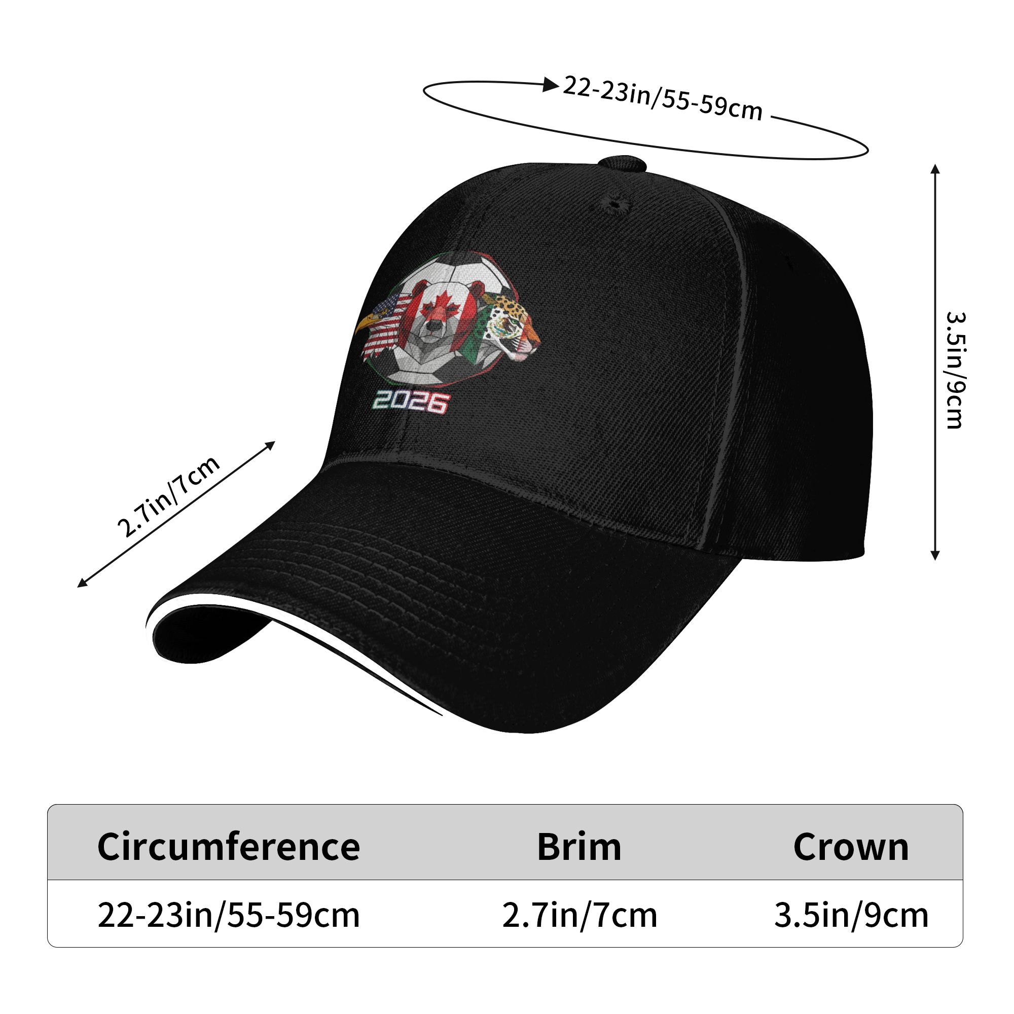 2026 미국 캐나다 멕시코 축구 골프 모자 액세서리  - Women'S Accessories Canada 리뷰 및 가격