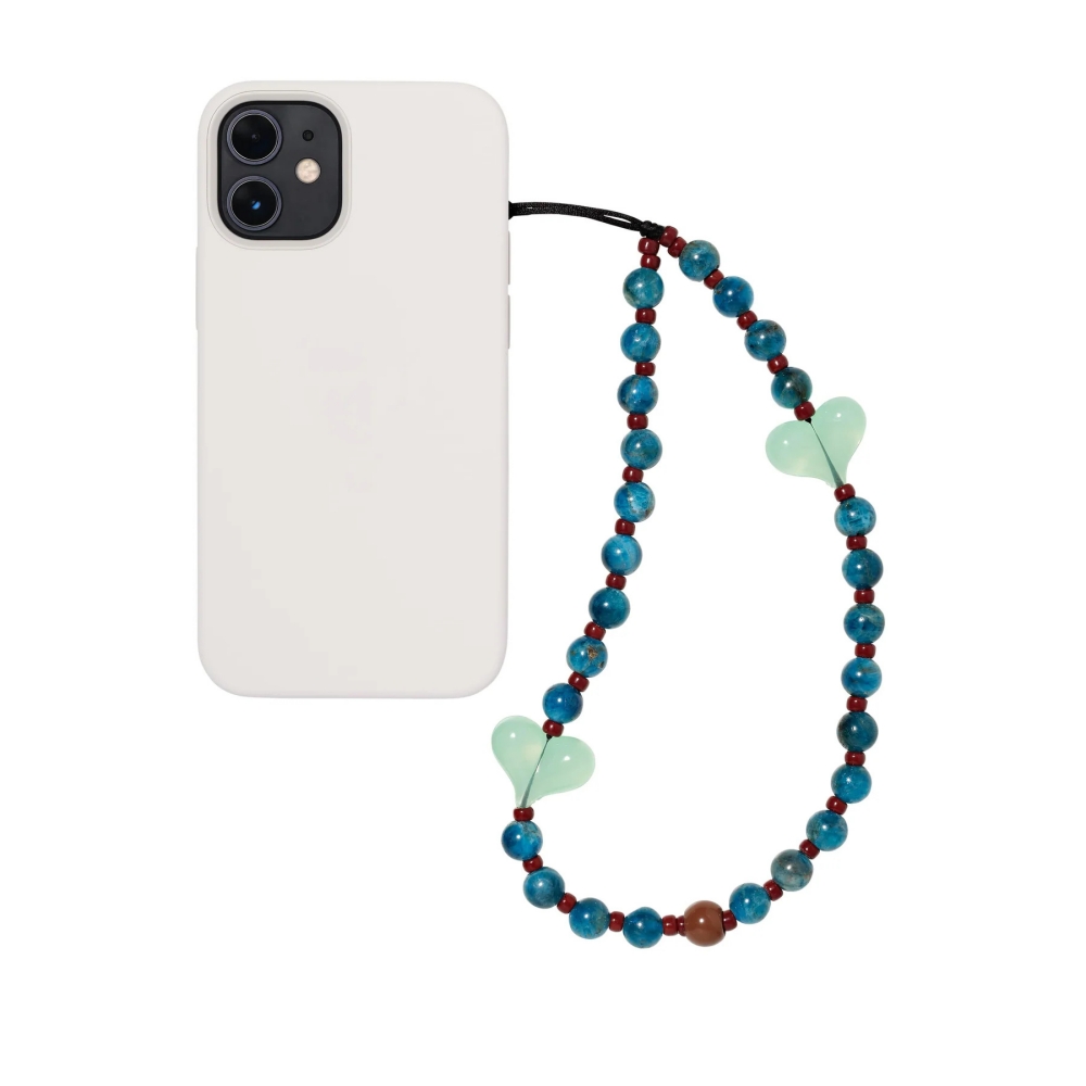HERLOOK 천연석 휴대폰 참, 랜야드 러브 하트 휴 - Women'S Y2K Accessories 리뷰 및 가격