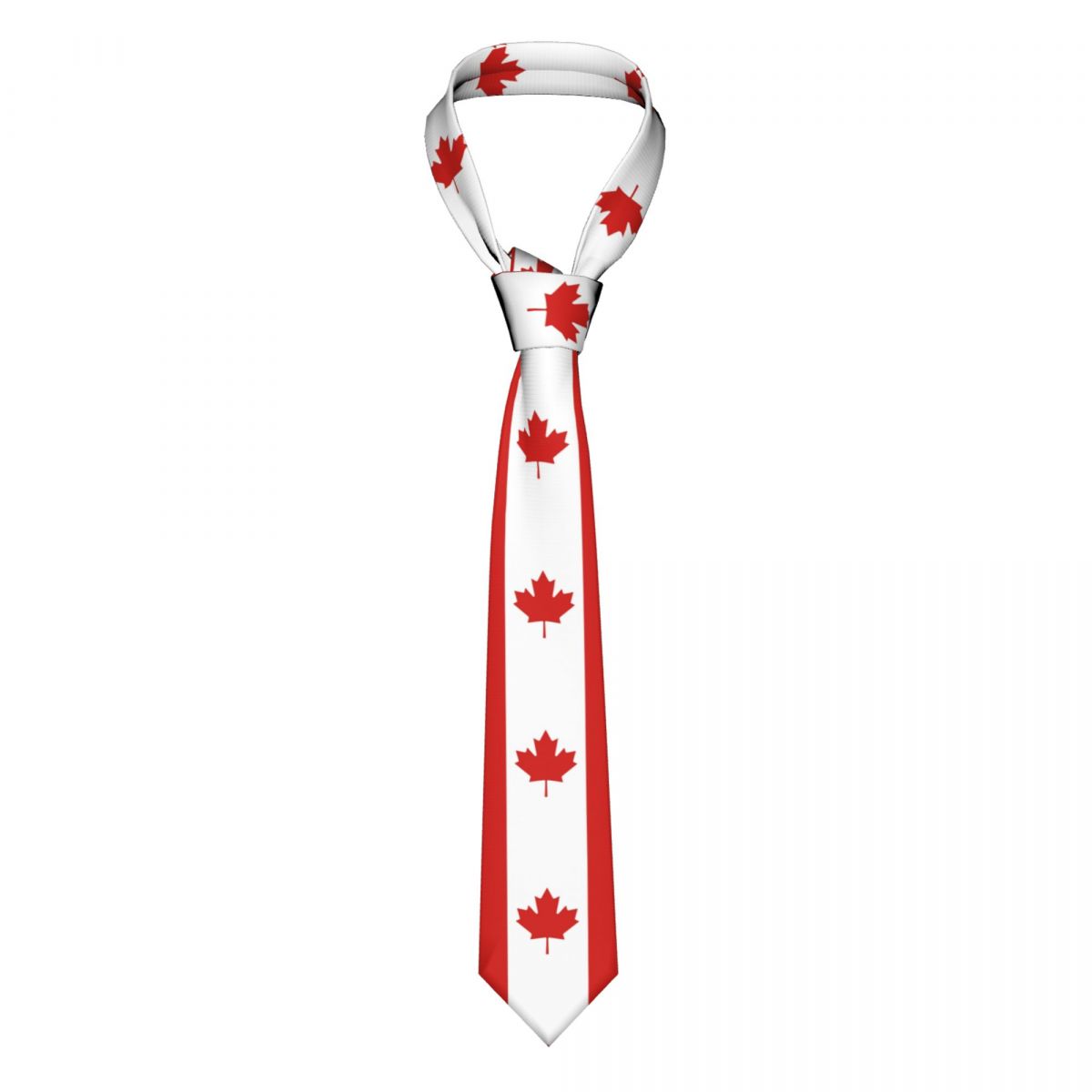 남녀공용 캐나다 국기 넥타이 폴리에스터, 8 cm 자유 - Women'S Accessories Canada 리뷰 및 가격