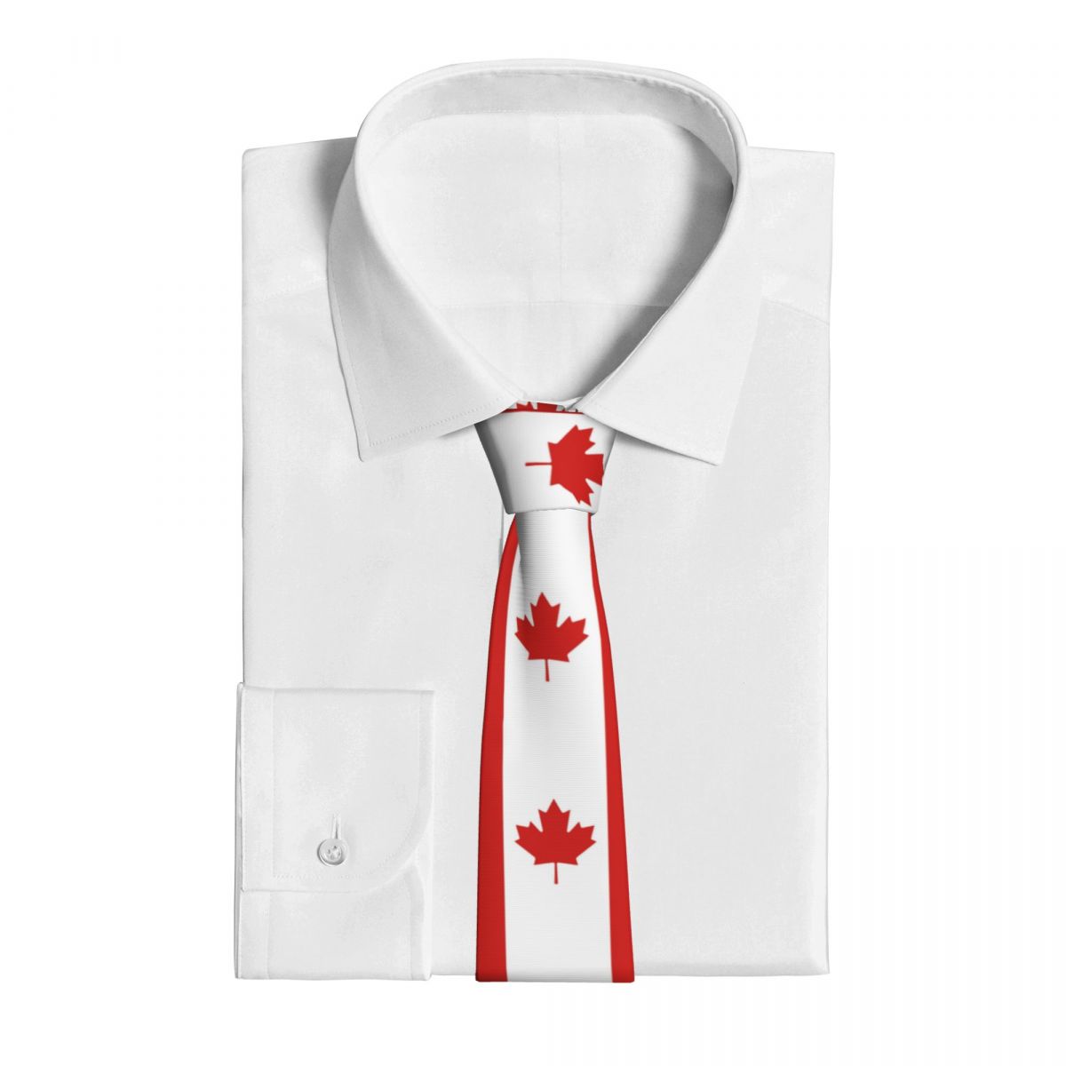 남녀공용 캐나다 국기 넥타이 폴리에스터, 8 cm 자유 - Women'S Accessories Canada 리뷰 및 가격