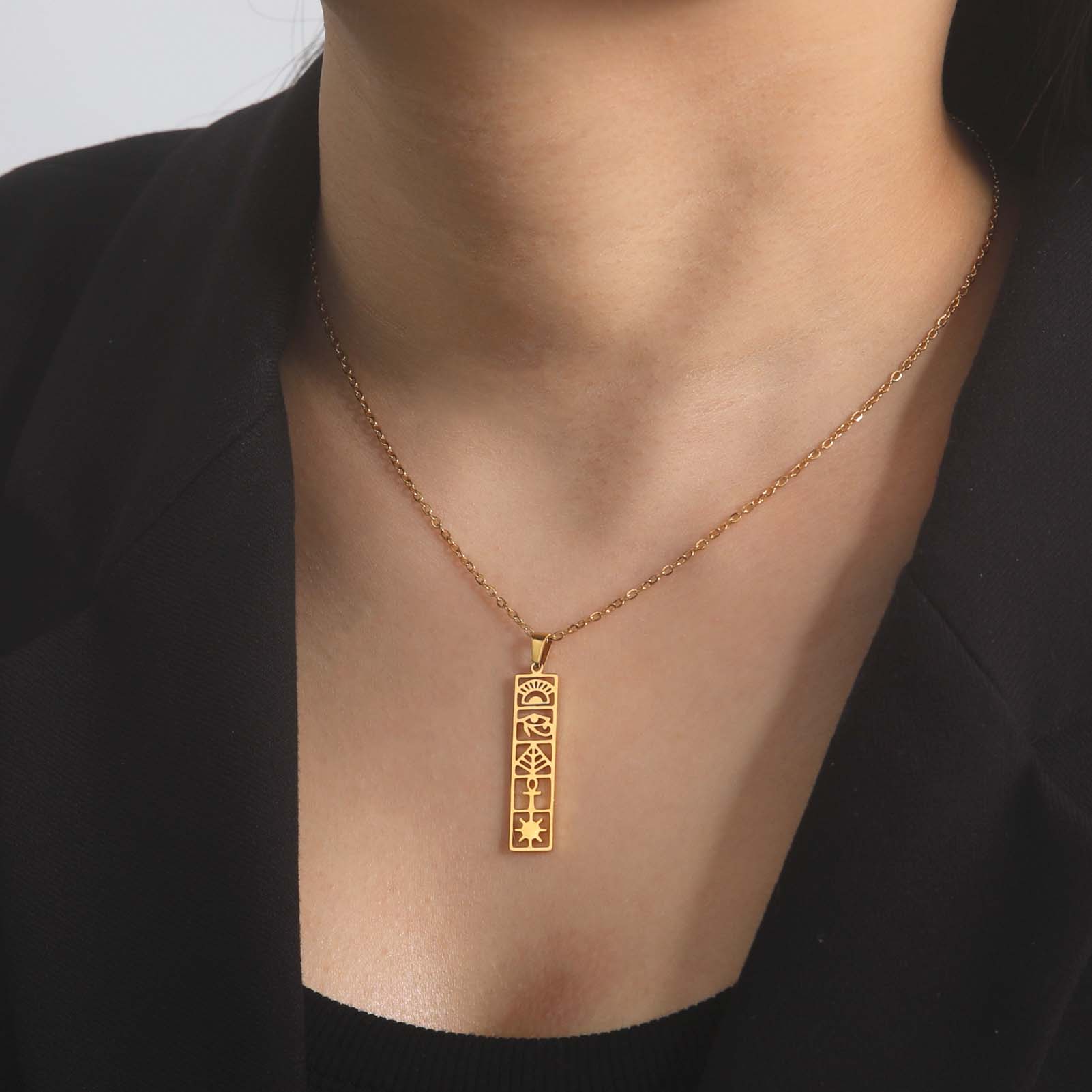 Skyrim 이집트 Ankh 상형 문자 목걸이 Horu - Women Accessories Egypt 리뷰 및 가격