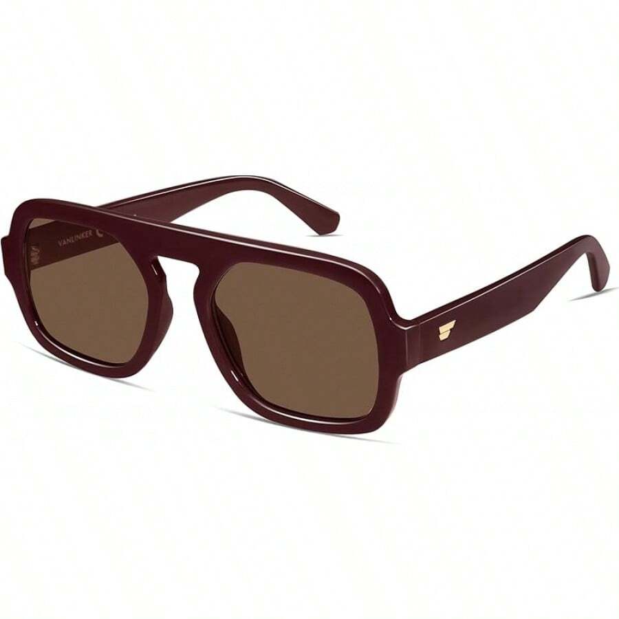 VANLINKER 여성용 남성용 오버사이즈 레트로 스퀘 - Sunglasses Oversized Square 리뷰 및 가격