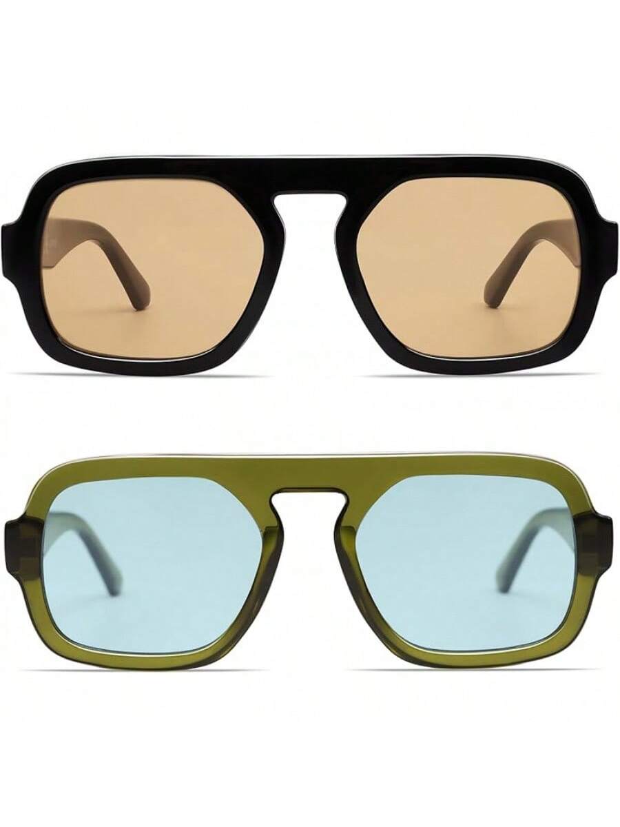 VANLINKER 여성용 남성용 오버사이즈 레트로 스퀘 - Sunglasses Oversized Square 리뷰 및 가격