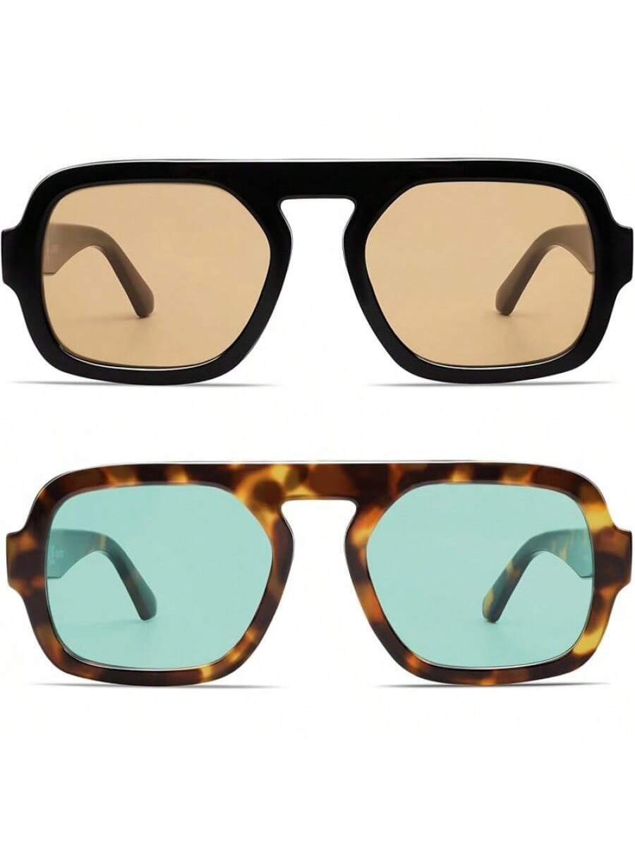 VANLINKER 여성용 남성용 오버사이즈 레트로 스퀘 - Sunglasses Oversized Square 리뷰 및 가격