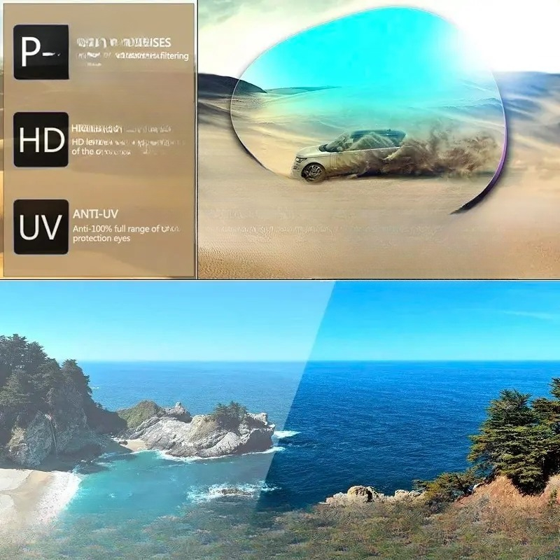 남성용 패션 편광 선글라스 사각형 오버사이즈 눈부심 방 - Sunglasses Oversized Square 리뷰 및 가격