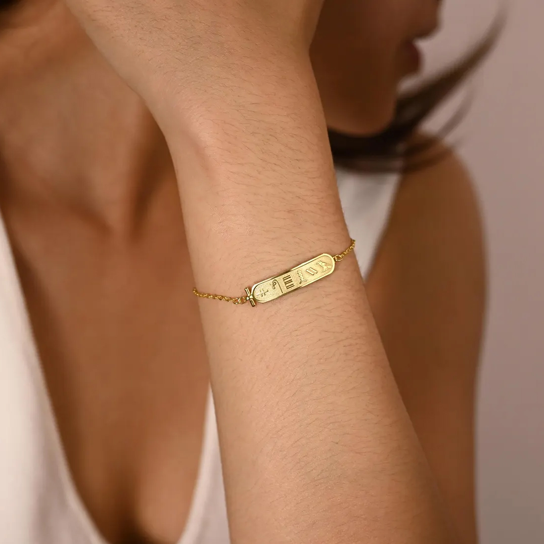 여성 남성용 맞춤 이집트 이름 팔찌, 카르투슈 이집트  - Women Accessories Egypt 리뷰 및 가격
