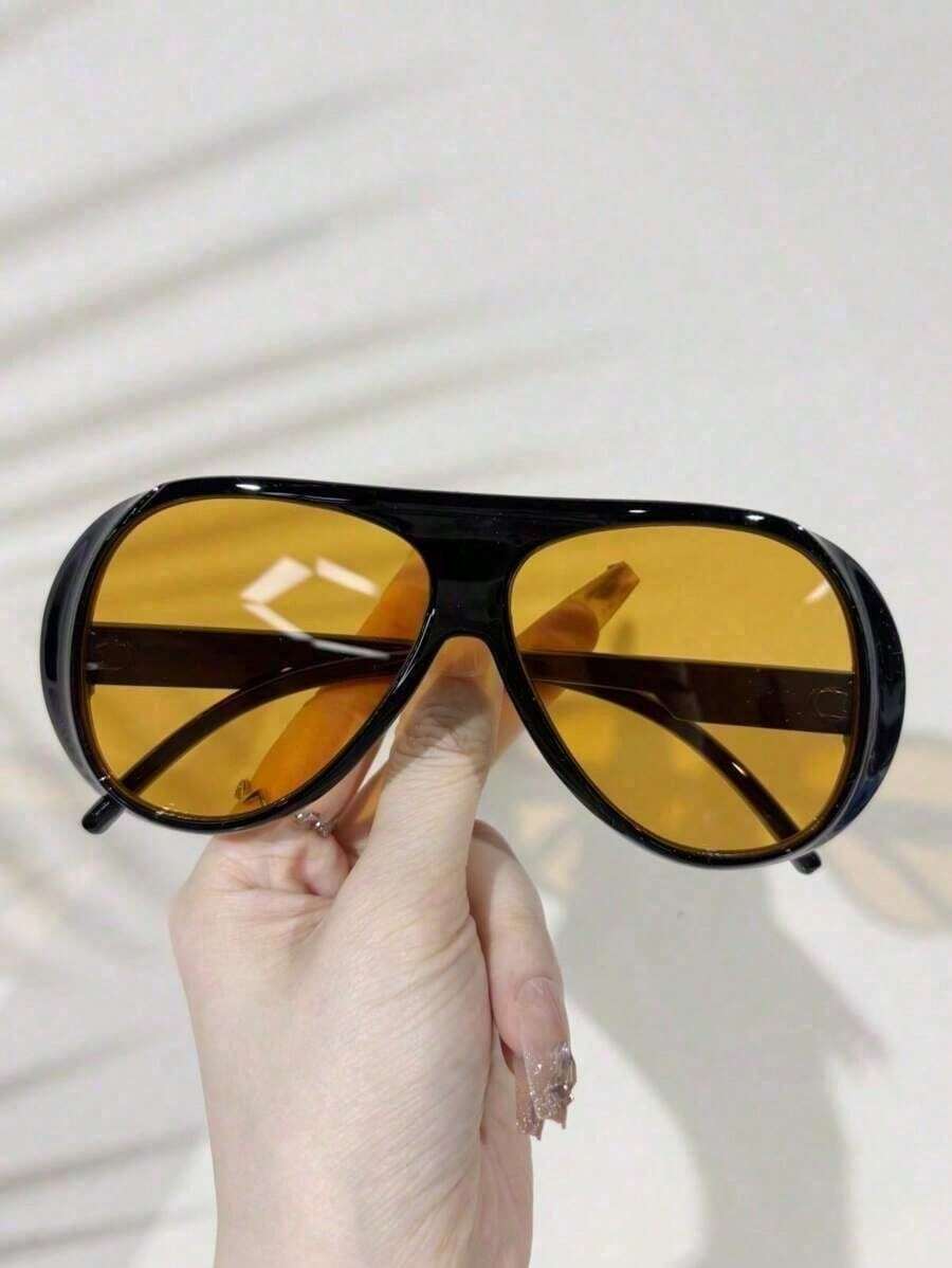 1개 브랜드 새 제품 레트로 디자인 오버사이즈 사각형  - Sunglasses Oversized Square 리뷰 및 가격