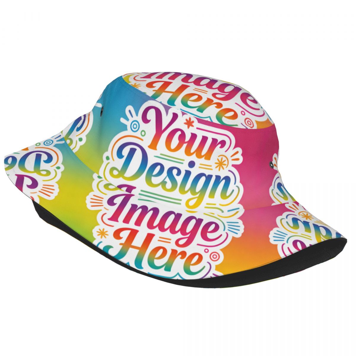 맞춤형 이미지 로고 버킷햇 남녀 패션 여름 해변 햇빛  - Women Accessories Images 리뷰 및 가격